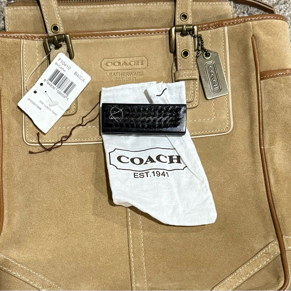 Coach Tan Leather Purse